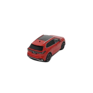 Volkswagen VW Tiguan e Tsi R-Line Persimmon Red Metallic LB3B 2024 OttO mobile 1:18 Resinemodell (Türen, Motorhaube... nicht zu öffnen!)
